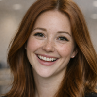 Anna Lindström ler