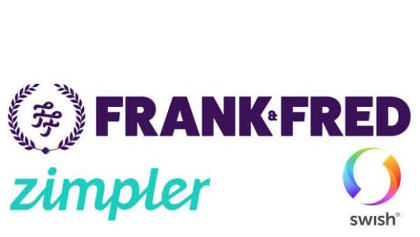 Frank fred logo med swish och zimpler logo