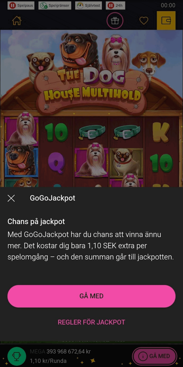 gogo casino jackpot anmäl dig till gogo jackpot