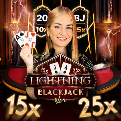 Lightning Blackjack logo