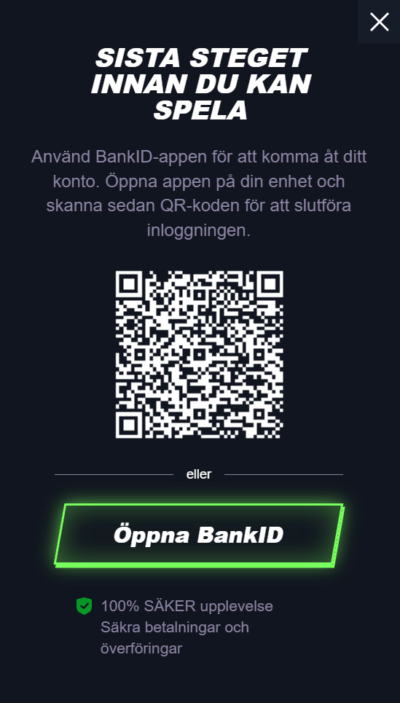 Skapa konto hos nya expekt