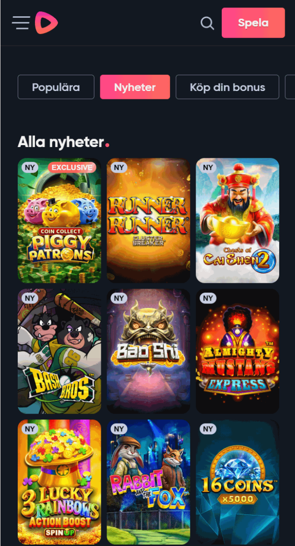 speedy casino nya slots